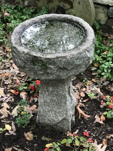 Specialty Stone Bird Bath