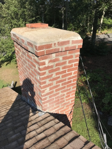 Pointed chimney