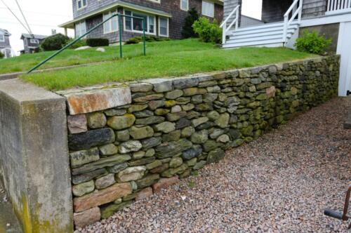 Fieldstone Retaining Wall