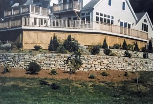 Fieldstone Retaining Wall