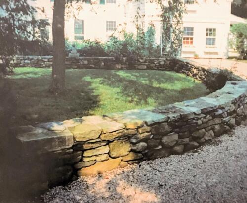 Fieldstone Stone Wall