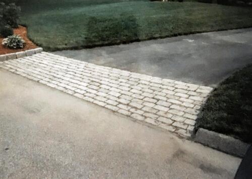 Paver Stone Driveway