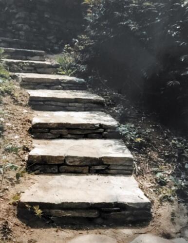 Fieldstone Steps