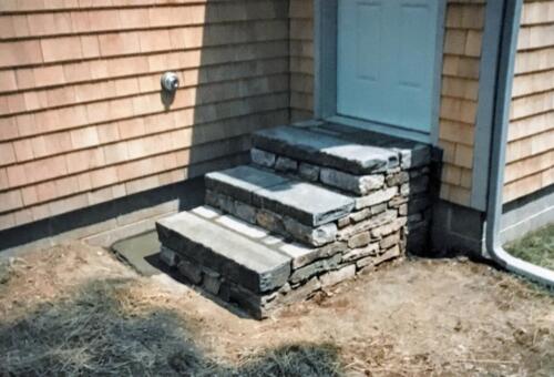 Antique Bluestone Steps