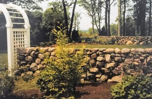 Country Balanced Stone Wall
