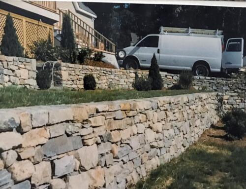 Fieldstone Retaining Wall