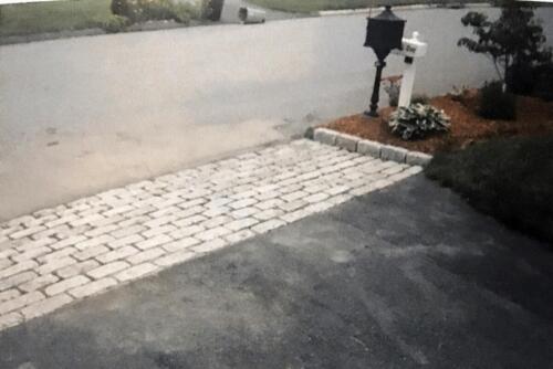 Paver Stone Driveway