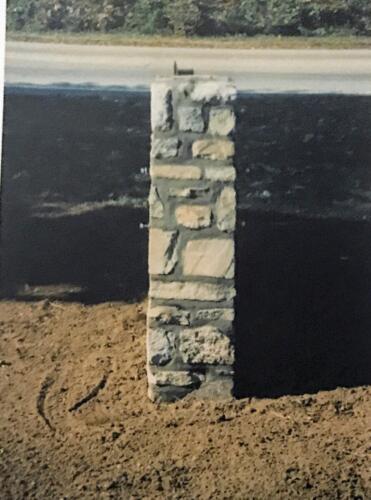 Fieldstone Pillar