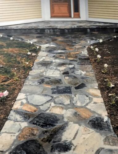 Fieldstone Walkway