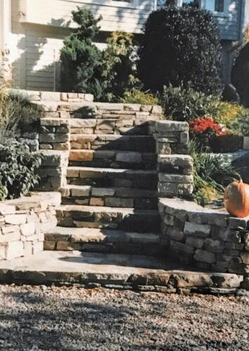 Fieldstone Steps and Retaining Walls