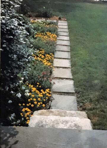 Country Bluestone Walkway