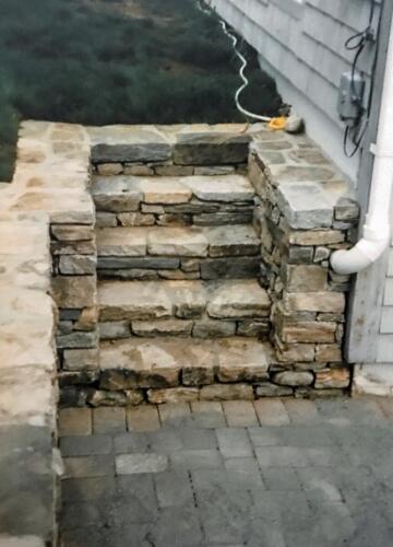 Fieldstone Steps / Stairs