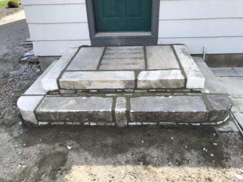 Antique Marble Steps and Entrance
