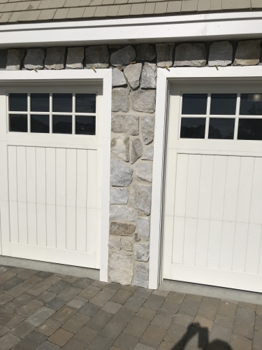 Fieldstone garage