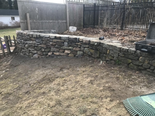 Retaining wall system