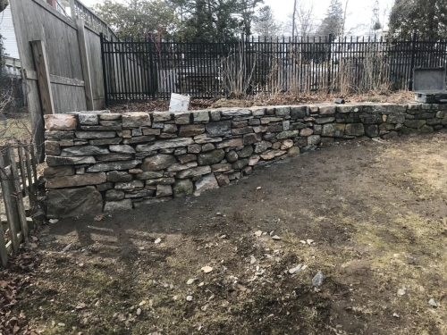 Retaining wall system
