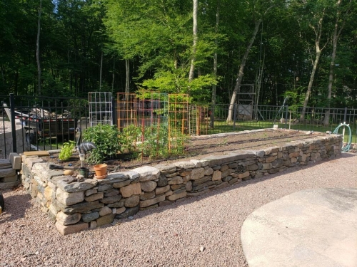 Stone planter