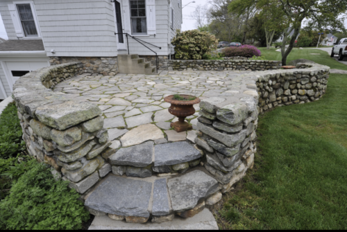 Fieldstone Patio and Enclosure