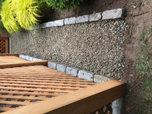 Cobblestone edging