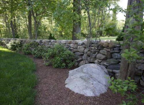 Country Balanced Stone Wall